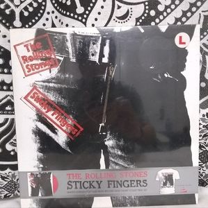 ROLLING STONES: RED VINYL Sticky Fingers Box set. 2009 release.